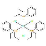 Ruthenium, trichlorotris(diethylphenylphosphine)-