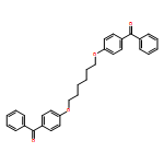 Methanone, 1,1'-[1,6-hexanediylbis(oxy-4,1-phenylene)]bis[phenyl-