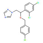 1H-1,2,4-Triazole, 1-[2-[(4-chlorophenyl)methoxy]-2-(2,4-dichlorophenyl)ethyl]-