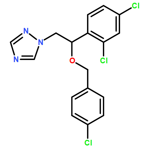 1H-1,2,4-Triazole, 1-[2-[(4-chlorophenyl)methoxy]-2-(2,4-dichlorophenyl)ethyl]-