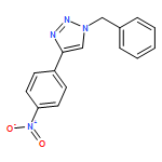 1H-1,2,3-Triazole, 4-(4-nitrophenyl)-1-(phenylmethyl)-