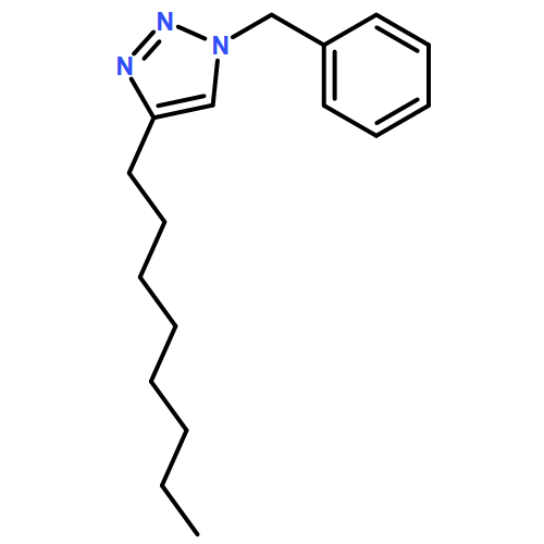 1H-1,2,3-Triazole, 4-octyl-1-(phenylmethyl)-