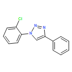 1H-1,2,3-Triazole, 1-(2-chlorophenyl)-4-phenyl-