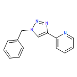 Pyridine, 2-[1-(phenylmethyl)-1H-1,2,3-triazol-4-yl]-