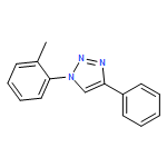 1H-1,2,3-Triazole, 1-(2-methylphenyl)-4-phenyl-