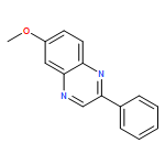 Quinoxaline, 6-methoxy-2-phenyl-