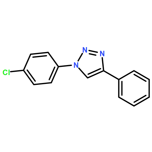 1H-1,2,3-Triazole, 1-(4-chlorophenyl)-4-phenyl-