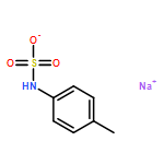 Sulfamic acid, (4-methylphenyl)-, monosodium salt