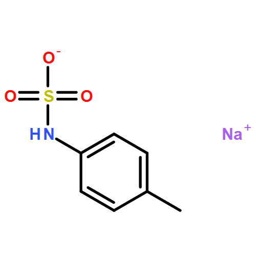 Sulfamic acid, (4-methylphenyl)-, monosodium salt