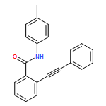 Benzamide, N-(4-methylphenyl)-2-(2-phenylethynyl)-