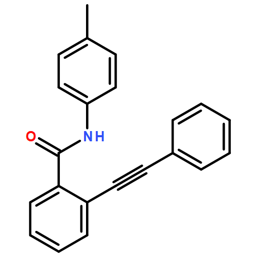 Benzamide, N-(4-methylphenyl)-2-(2-phenylethynyl)-