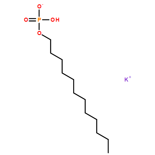 Phosphoric acid, monododecyl ester, monopotassium salt