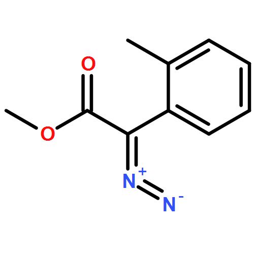 Benzeneacetic acid, α-diazo-2-methyl-, methyl ester