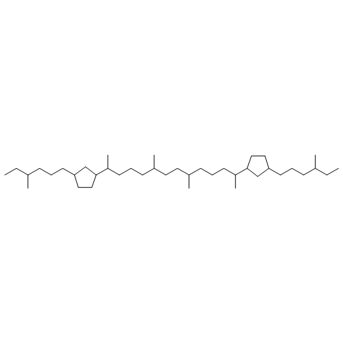 Cyclopentane, 1,1'-(1,5,8,12-tetramethyl-1,12-dodecanediyl)bis[3-(4-methylhexyl)-