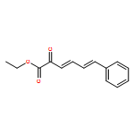 3,5-Hexadienoic acid, 2-oxo-6-phenyl-, ethyl ester, (3E,5E)-