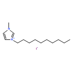 1H-Imidazolium, 1-decyl-3-methyl-, iodide