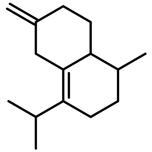 Naphthalene, 1,2,3,5,6,7,8,8a-octahydro-1-methyl-6-methylene-4-(1-methylethyl)-