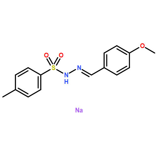 Benzenesulfonic acid, 4-methyl-, 2-[(4-methoxyphenyl)methylene]hydrazide, sodium salt (1:1)