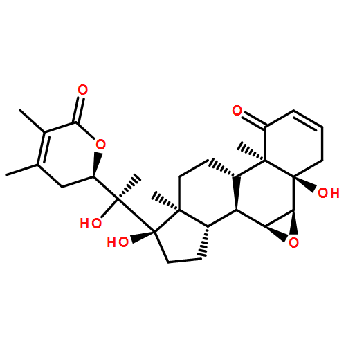 (5alpha,6alpha,7alpha,22R)-5,17,20-trihydroxy-6,7:22,26-diepoxyergosta-2,24-diene-1,26-dione