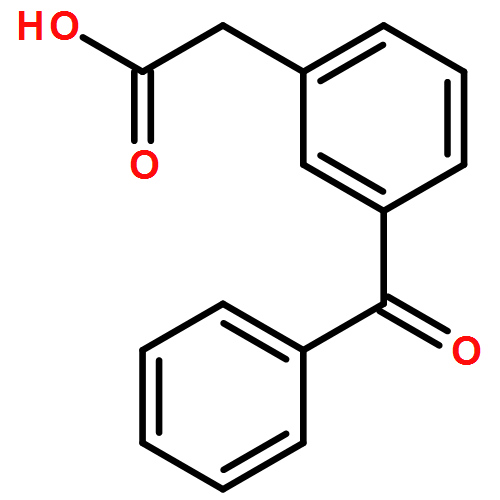 Benzeneacetic acid, 3-benzoyl-