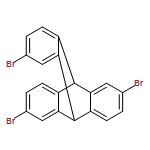 2,6,14-tribromo-9,10-dihydro-9,10-[1,2]benzenoanthracene