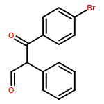 Benzenepropanal, 4-bromo-β-oxo-α-phenyl-