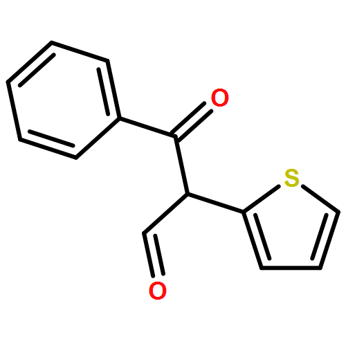 2-Thiopheneacetaldehyde, α-benzoyl-