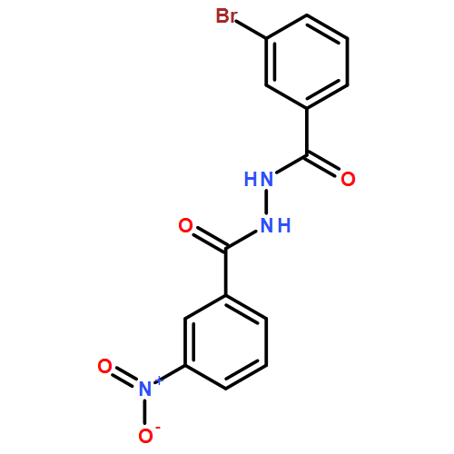 Benzoic acid, 3-bromo-, 2-(3-nitrobenzoyl)hydrazide