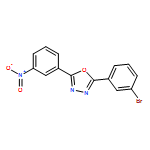 1,3,4-Oxadiazole, 2-(3-bromophenyl)-5-(3-nitrophenyl)-