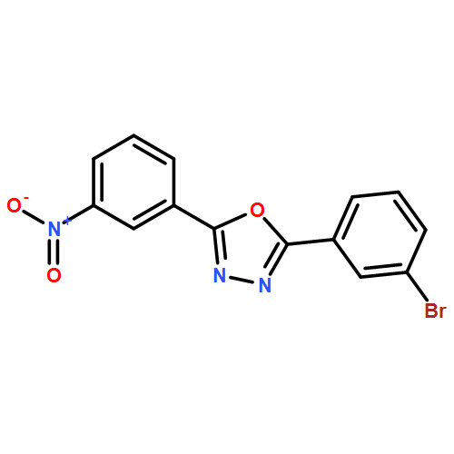 1,3,4-Oxadiazole, 2-(3-bromophenyl)-5-(3-nitrophenyl)-