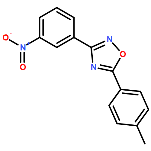 1,2,4-Oxadiazole, 5-(4-methylphenyl)-3-(3-nitrophenyl)-