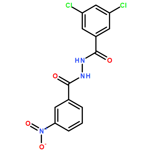 Benzoic acid, 3,5-dichloro-, 2-(3-nitrobenzoyl)hydrazide