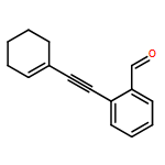 Benzaldehyde, 2-[2-(1-cyclohexen-1-yl)ethynyl]-