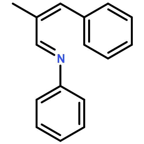 Benzenamine, N-(2-methyl-3-phenyl-2-propenylidene)-, (E,E)- (9CI)