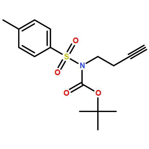 Carbamic acid, N-3-butyn-1-yl-N-[(4-methylphenyl)sulfonyl]-, 1,1-dimethylethyl ester