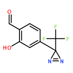 Benzaldehyde, 2-hydroxy-4-[3-(trifluoromethyl)-3H-diazirin-3-yl]-