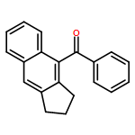 Methanone, (2,3-dihydro-1H-benz[f]inden-4-yl)phenyl-