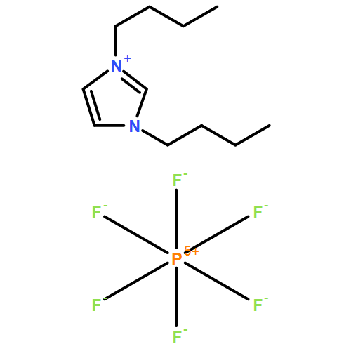 1H-Imidazolium, 1,3-dibutyl-, hexafluorophosphate(1-)