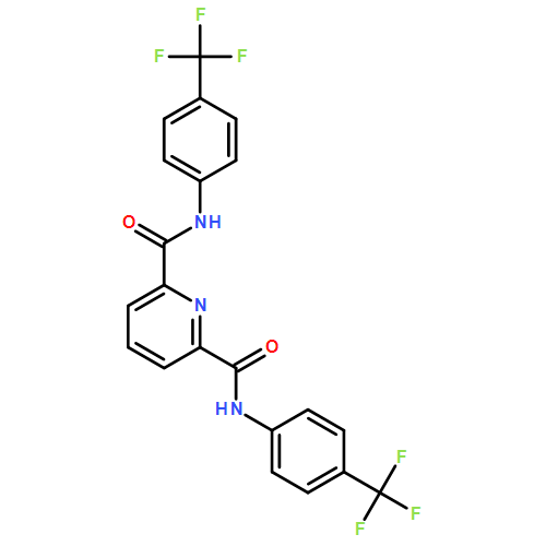 2,6-Pyridinedicarboxamide, N2,N6-bis[4-(trifluoromethyl)phenyl]-