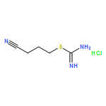 Carbamimidothioic acid, 3-cyanopropyl ester, monohydrochloride