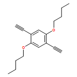 Benzene, 1,4-dibutoxy-2,5-diethynyl-