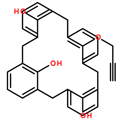 Pentacyclo[19.3.1.13,7.19,13.115,19]octacosa-1(25),3,5,7(28),9,11,13(27),15,17,19(26),21,23-dodecaene-25,26,27-triol, 28-(2-propyn-1-yloxy)-