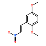 Benzene, 1,4-dimethoxy-2-(2-nitroethenyl)-, (E)-