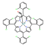 Ruthenium, carbonyl[5,10,15,20-tetrakis(2,6-dichlorophenyl)-21H,23H-porphinato(2-)-κN21,κN22,κN23,κN24]-, (SP-5-31)-