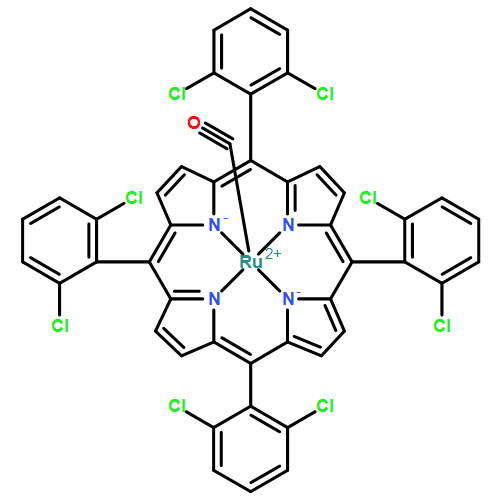 Ruthenium, carbonyl[5,10,15,20-tetrakis(2,6-dichlorophenyl)-21H,23H-porphinato(2-)-κN21,κN22,κN23,κN24]-, (SP-5-31)-