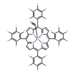 Ruthenium, carbonyl[5,10,15,20-tetrakis(2,3,4,5,6-pentafluorophenyl)-21H,23H-porphinato(2-)-κN21,κN22,κN23,κN24]-, (SP-5-31)-