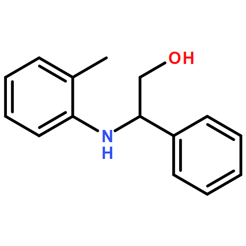 Benzeneethanol, β-[(2-methylphenyl)amino]-