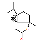 Bicyclo[3.1.0]hexan-2-ol, 2-methyl-5-(1-methylethyl)-, 2-acetate, (1R,2S,5S)-rel-