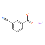 Benzoic acid, 3-cyano-, sodium salt