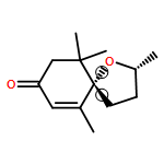 1-Oxaspiro[4.5]dec-6-en-8-one, 2,6,10,10-tetramethyl-, (2R,5S)-rel-